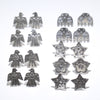Silver Earrings by Bo Reeves
