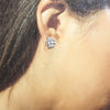 Silver Earrings by Bo Reeves