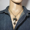 Squash Bead Pendant by Navajo