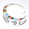 Inlay Bracelet by Lonn Parker 5-1/4"