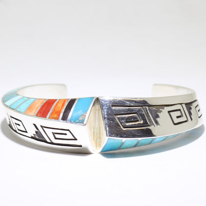 Inlay Bracelet by Lonn Parker 5-3/4