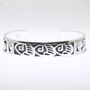 Silver Bracelet by Clifton Mowa 5-3/4"