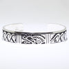 Silver Bracelet by Clifton Mowa 5-3/4"