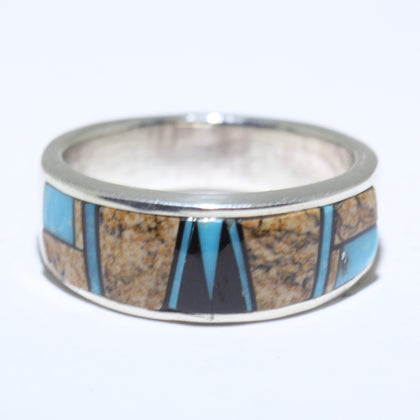 Inlay Ring by Navajo- 11