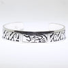 Silver Bracelet by Clifton Mowa 5-3/4"