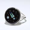 Inlay Ring by Edward Becenti- 9