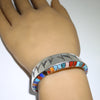 Inlay Bracelet by Lonn Parker 5-1/4"