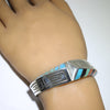 Inlay Bracelet by Lonn Parker 5-3/4"