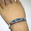 Inlay Bracelet by Erwin Tsosie 5-3/4"