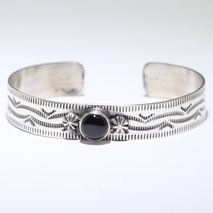Onyx Bracelet by Arnold Goodluck 5-1/4