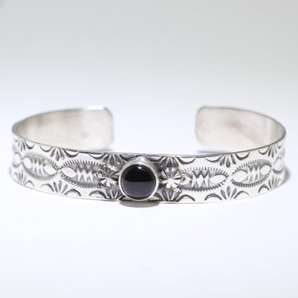 Onyx Bracelet by Arnold Goodluck 5-1/2