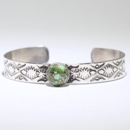 アクセサリー Navajo / silver bangle Arnold Good luck NAVAJO AG stamped Arnold Goodluck Stampwork Bangle SILVER