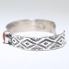 Coral Bracelet by Arnold Goodluck 5-1/2"
