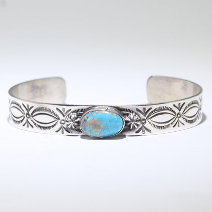 アクセサリー Navajo / silver bangle Arnold Good luck Navajo - Arnold Goodluck – Gallup Trading