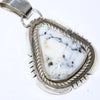 White Buffalo Pendant by Fred Peters