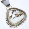 White Buffalo Pendant by Fred Peters