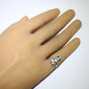 Inlay Ring by Zuni- 5.5