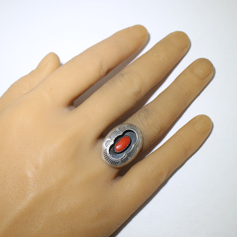 Coral Ring by Navajo- 5.5 – Gallup Trading