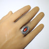 Coral Ring by Navajo- 5.5