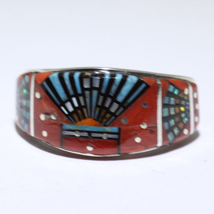 Inlay Ring by Erwin Tsosie- 10