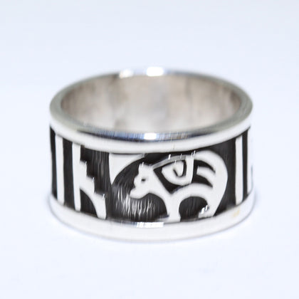 Silver Ring by Hopi- 8