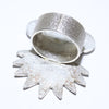 Silver Ring by Lee Begay- 10