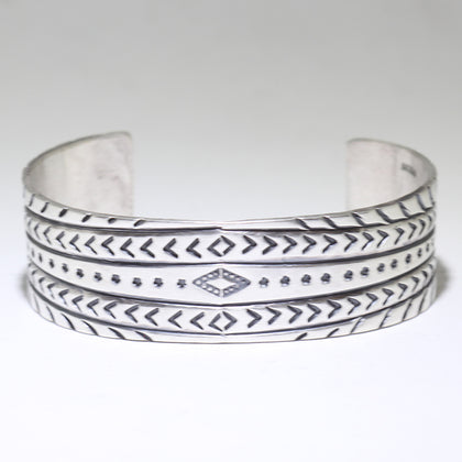 Silver Bracelet by Bo Reeves 5-1/2