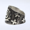 Silver Ring by Kee Yazzie- 10