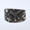 Silver Ring by Kee Yazzie- 7