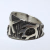 Silver Ring by Kee Yazzie- 7
