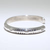 Silver Bracelet by Arnold Goodluck 5-1/4"