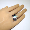 Inlay Ring by Zuni- 7.5
