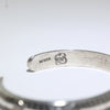 Silver Bracelet by Arnold Goodluck 5-1/4"