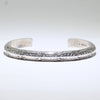 Silver Bracelet by Arnold Goodluck 5"