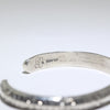 Silver Bracelet by Arnold Goodluck 5"