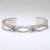 Silver Bracelet by Arnold Goodluck 5-1/4"