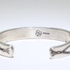 Silver Bracelet by Arnold Goodluck 5-1/4"