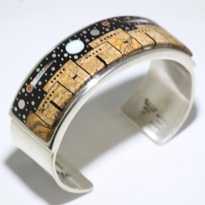 Inlay Bracelet by Matthew Jack 5-3/4