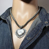 White Buffalo Pendant by Sunshine Reeves