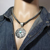 Turquoise Pendant by Tim Yazzie
