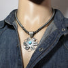 Turquoise Pendant by Tim Yazzie