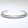 Silver bracelet by Navajo 5"