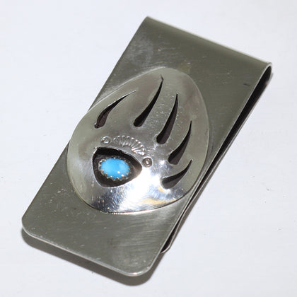 Bear Paw Money Clip by Navajo