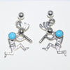 Turquoise Earrings by Navajo