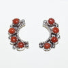 Coral Earrings by Zuni