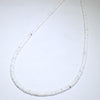 White Buffalo Heishi Necklace by Navajo
