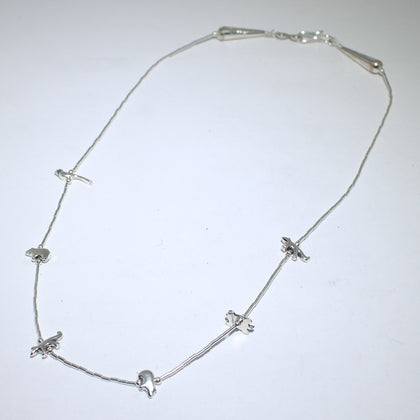 Silver Necklace by Navajo