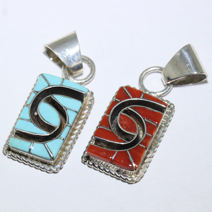 Inlay Pendant by Amy Wesley