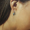 Turquoise Earrings by Navajo
