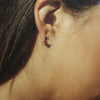 Coral Earrings by Zuni
